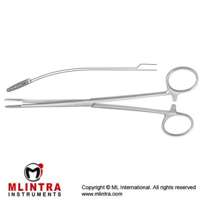 Martin Dressing Forcep Curved Stainless Steel, 17 cm - 6 3/4"